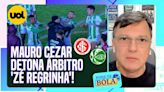 MAURO CEZAR DETONA EXPULSÃO DE ALAN RUSCHEL CONTRA INTER: 'ESSES ÁRBITROS NÃO ENTENDEM DE FUTEBOL'