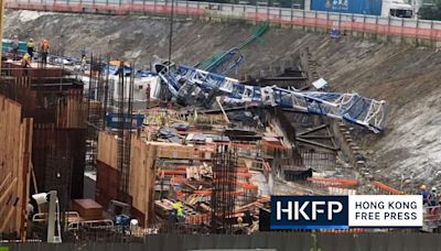 Hong Kong construction project manager arrested for alleged manslaughter over 2022 fatal crane collapse