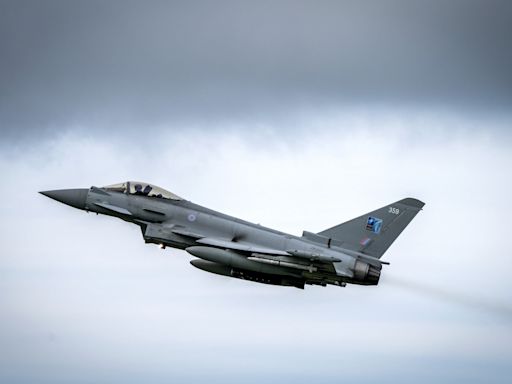 Russia scrambles fighter jets to escort RAF Typhoons over Black Sea