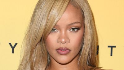 Rihanna Marks New Fenty Products With An Elfin Blonde Pixie