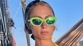 Paris Hilton sizzles in yellow bikini during family yacht trip