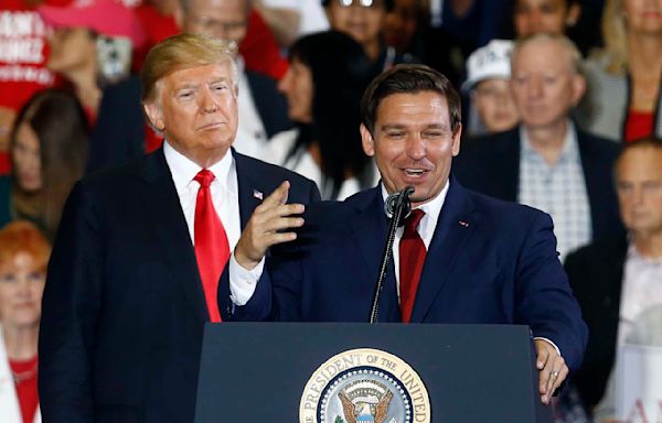 'Ron, I love that you're back': Trump and DeSantis put an often personal primary fight behind them