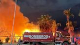 Se incendian tres restaurantes en la playa Papagayo en Acapulco