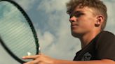 Freshman leads school to first tennis state tournament