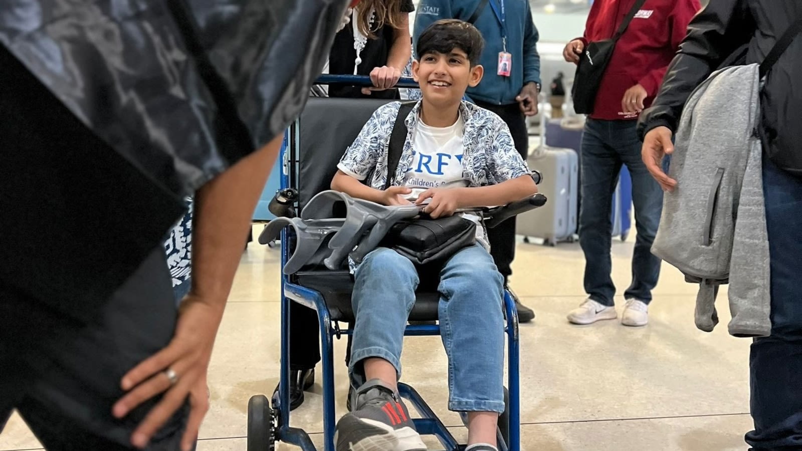 4 children injured in Gaza amid Israel-Hamas war arrive in US for medical treatment