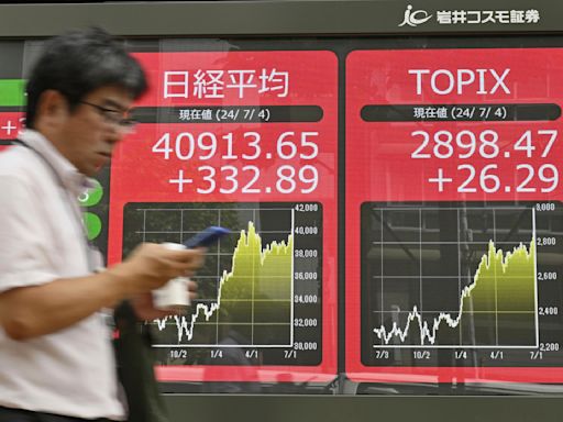 Stock market today: Japan's Nikkei 225 hits new record close, as other world markets advance