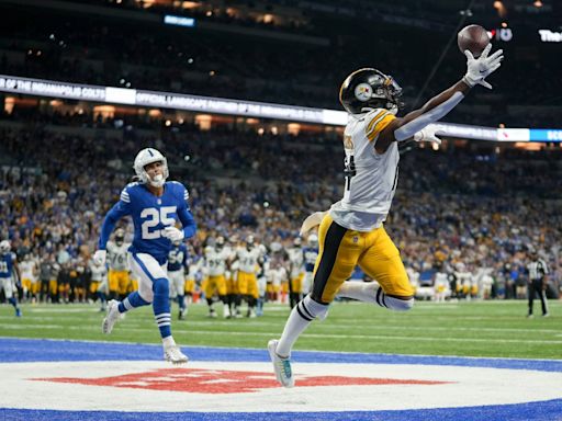 NFL analyst calls Steelers WR George Pickens a threat to single-season receiving record