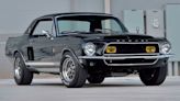 Carroll Shelby’s One-of-a-Kind 1968 Ford Mustang Black Hornet Is Heading to Auction