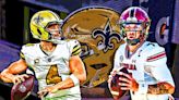 The Derek Carr-Spencer Rattler Debate Rages With Saints Fans, Loomis Has High Expectations For His Franchise QB