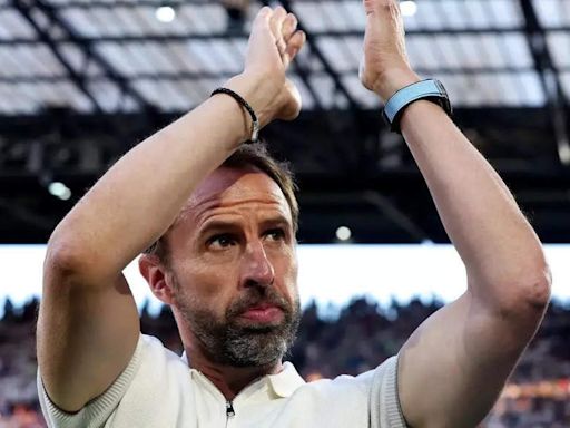 Watch: Beer cups thrown at England manager Gareth Southgate after dour 0-0 draw against Slovenia at Euro 2024 | Football News - Times of India