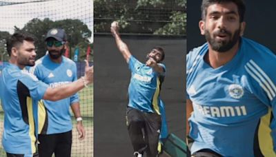 Watch: Jasprit Bumrah's Intense Training Session Ahead of India's T20 World Cup Super 8 Opener - News18