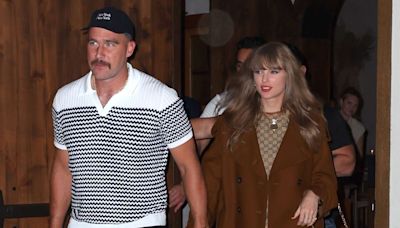 Taylor Swift Steps Out in Chic Gucci Mini Dress for Date Night with Travis Kelce in New York City