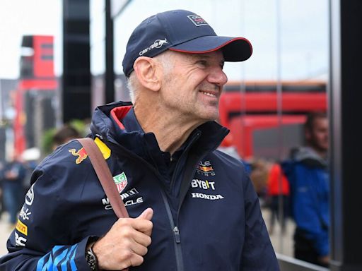 Newey spotted 'preparing for future job' while in Red Bull gear at British GP