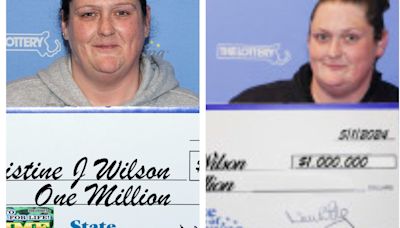 Woman wins $1 million scratch-off lottery prize twice, less than 10 weeks apart