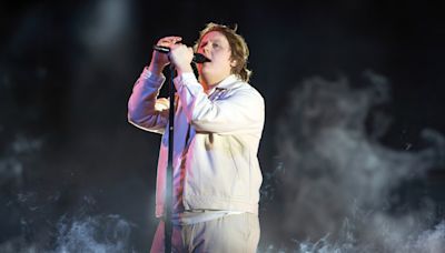 Lewis Capaldi returns to the studio a year on from taking a hiatus