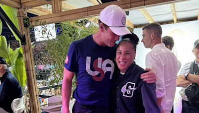 Lightning strikes twice: Dawn Staley gets starstruck meeting Brady, A-Rod in Paris