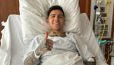 Enzo Fernandez reveals surprise injury detail in post to Chelsea fans after 'successful' surgery