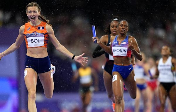 US relay team loses Olympic gold on final stretch of 4x400 mixed relay