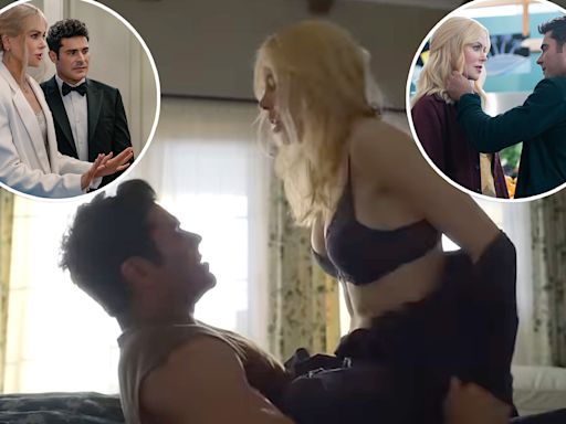 Nicole Kidman and Zac Efron strip down for hot sex scene in new ‘A Family Affair’ trailer