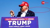 Photo Shows Bullet Inches From Trumps Face During Campaign Rally In Pennsylvania