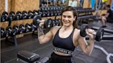 Size six woman who dieted to get a 'thigh gap' becomes bodybuilder on 4000 cals a day