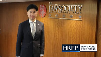 Legal professionals should remain ‘politically neutral,’ new president of Hong Kong’s Law Society says