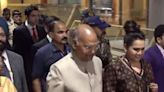 WATCH: Former President Ram Nath Kovind arrives in Mumbai to attend Anant Ambani-Radhika Merchant's wedding