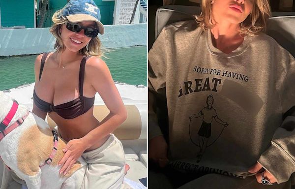 Sydney Sweeney Jokes That She’s Sorry for Having ‘Great’ Boobs During Mexico Vacation