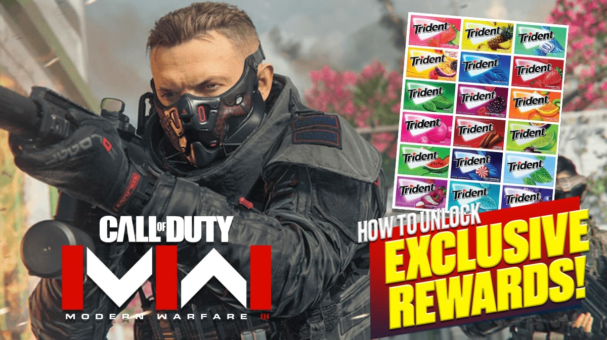 How To Get All The Trident Gum Rewards In COD