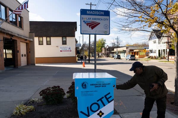 Wisconsin Supreme Court Says Ballot Drop Boxes Can Again Be Used