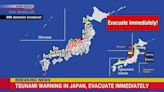 Fotos y videos: así Japón empezó 2024 con alerta de tsunami tras un terremoto de 7,4