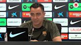 Xavi: "Jugar sin un pivote defensivo natural en varios partidos, nos ha marcado"