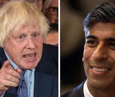 Boris reveals the three telling words he muttered when Sunak 'betrayed' him