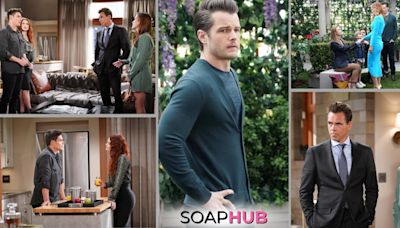 Y&R Preview Photos: Adam And Chelsea Get News While Phyllis Meets Claire