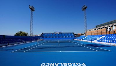 Concluye la reforma integral de las pistas de tenis para el Open de Pozoblanco