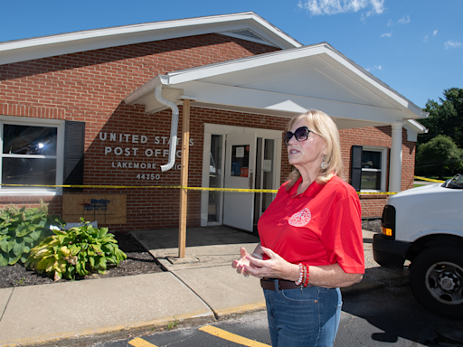 'Not getting answers': Lakemore residents frustrated after car crash closes post office