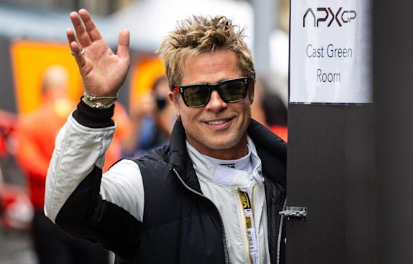 Brad Pitt back at Silverstone filming F1 movie