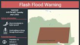 Larimer County and Rocky Mountain National Park under flash flood warning