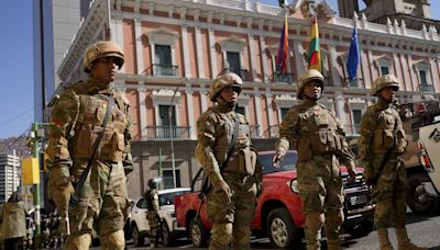 El gobierno de Bolivia denunció un intento de golpe de Estado y removió a la cúpula militar tras un levantamiento