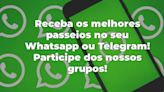 Passeio com desconto e sem perrengue? Participe dos nossos grupos no Whatsapp ou Telegram!