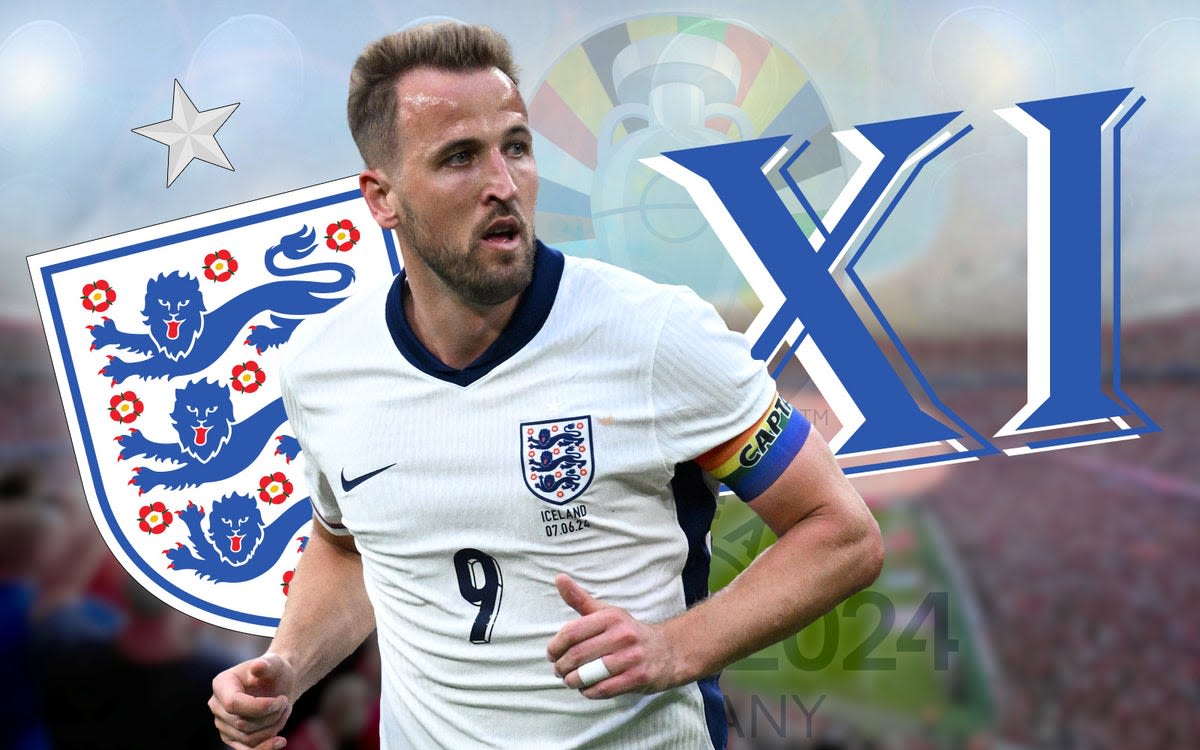 England XI vs Slovenia: Starting Euro 2024 lineup, confirmed team news and injuries today