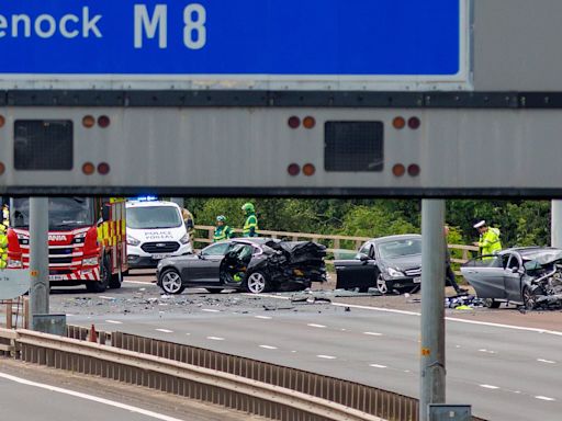 PC and two others fighting for their lives after motorway hit and run