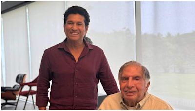 Sachin Tendulkar reacts to meeting Ratan Tata: 'A day I will remember with a smile'