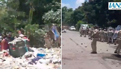 Mumbai News: 5 Officers Injured After Stones Pelted On Cops, BMC Officials During Demolition Drive In Powai; Video