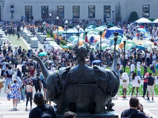 Activistas ocupan edificio de Universidad Columbia en protesta por guerra en Gaza