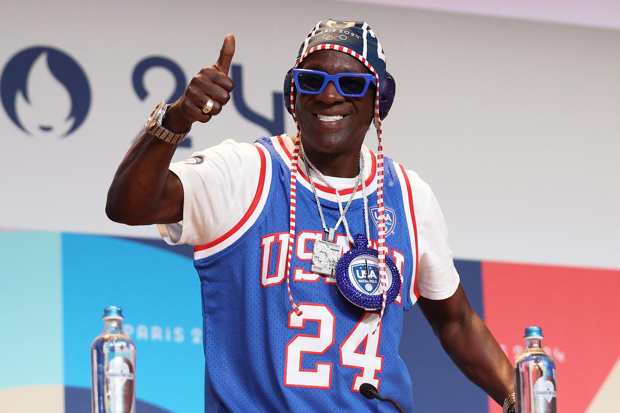 Flavor Flav Is ‘So Appreciative’ of Fan Support of Women’s Water Polo After He Sponsors Team at Olympics