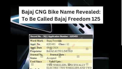 BREAKING: Bajaj CNG Bike Name Revealed: Bajaj Freedom 125 - ZigWheels