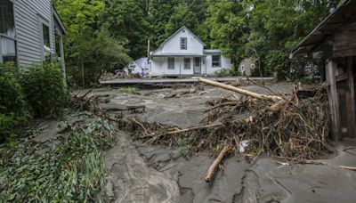 Disaster revisits Vermont as Beryl’s remnants flood the state a year after catastrophic rainfall