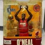 正版 未拆封 McfARLANE 麥法蘭 第13代 NBA SHAQUILLE O’NEAL 俠客 歐尼爾 邁阿密 熱火