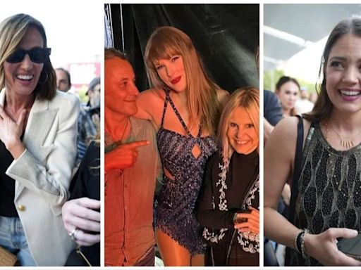 De Eugenia Martínez de Irujo a Toni Kroos, Nieves Álvarez e Isabelle Junot: los famosos que Taylor Swift ha reunido en Madrid